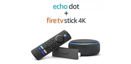 Echo Dot + Fire TV Stick 4K
