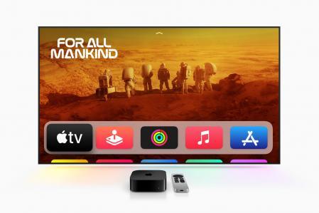 Apple TV 4K input screen