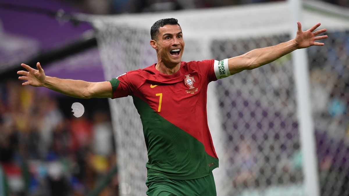 CR7 celebrated someone else's goal as if it were their own Photo Maximiliano Luna special envoy