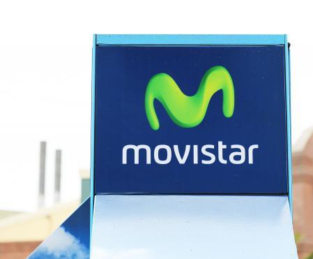 Lima, Peru - April 25, 2011. Movistar is a Spanish telecommunications company. It is the largest cell phone carrier in Spain and one of the largest in Latin America.