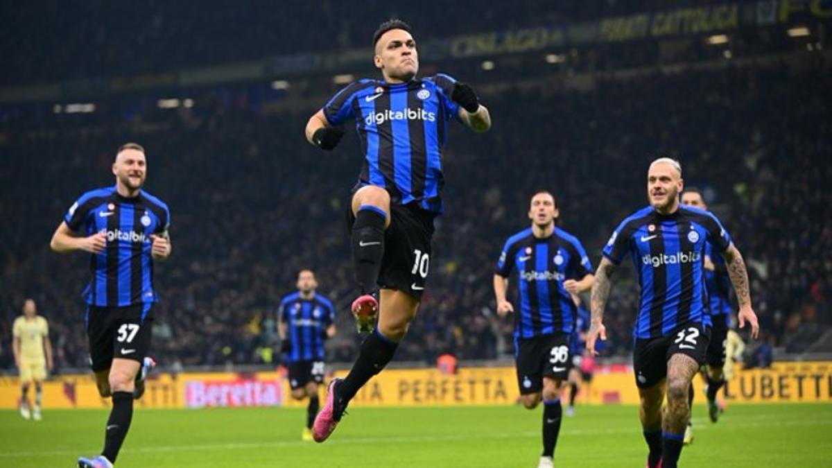 With this goal, Martínez achieved his third consecutive conquest in 2023 Photo inter_es