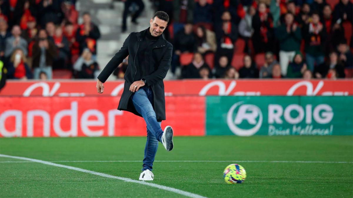 Scaloni played in Mallorca in 2008 Photo TW RCD_Mallorca