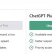 ChatGPT Plus subscription offer