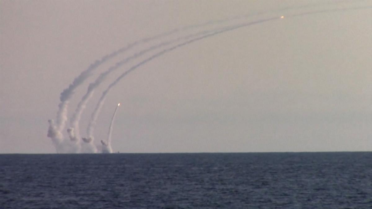 Nuclear missiles in the ocean Photo AFP