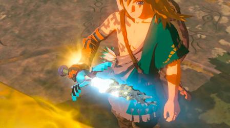 One of the new images of the sequel to 'The Legend of Zelda: Breath of the Wild'