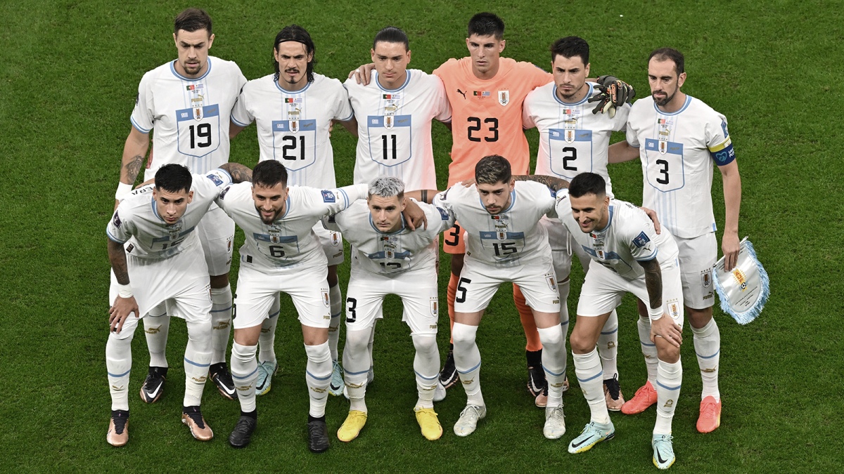 The Uruguayan national team in Qatar 2022 AFP