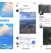 Bluesky presents an aesthetic and some options similar to those of Twitter