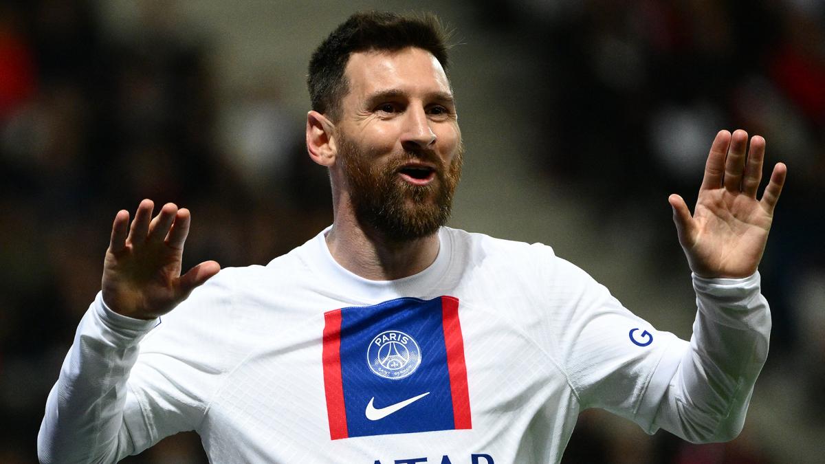 Lionel Messi capitn del PSG Photo AFP