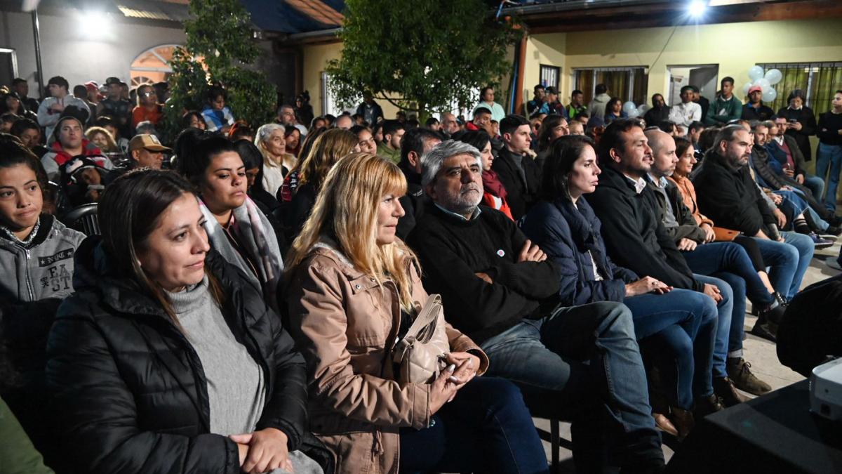 The meeting was called 2 Father Day Carlos Mugica Press Photo